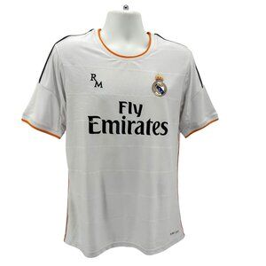 Real Madrid Mens Large Jersey Cristiano Ronaldo 2013-2014 Fly Emirates White